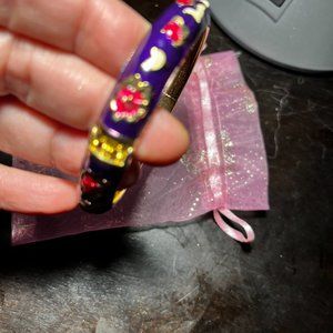 Bangle Bracelet‎ with Butterflies (wa/x)